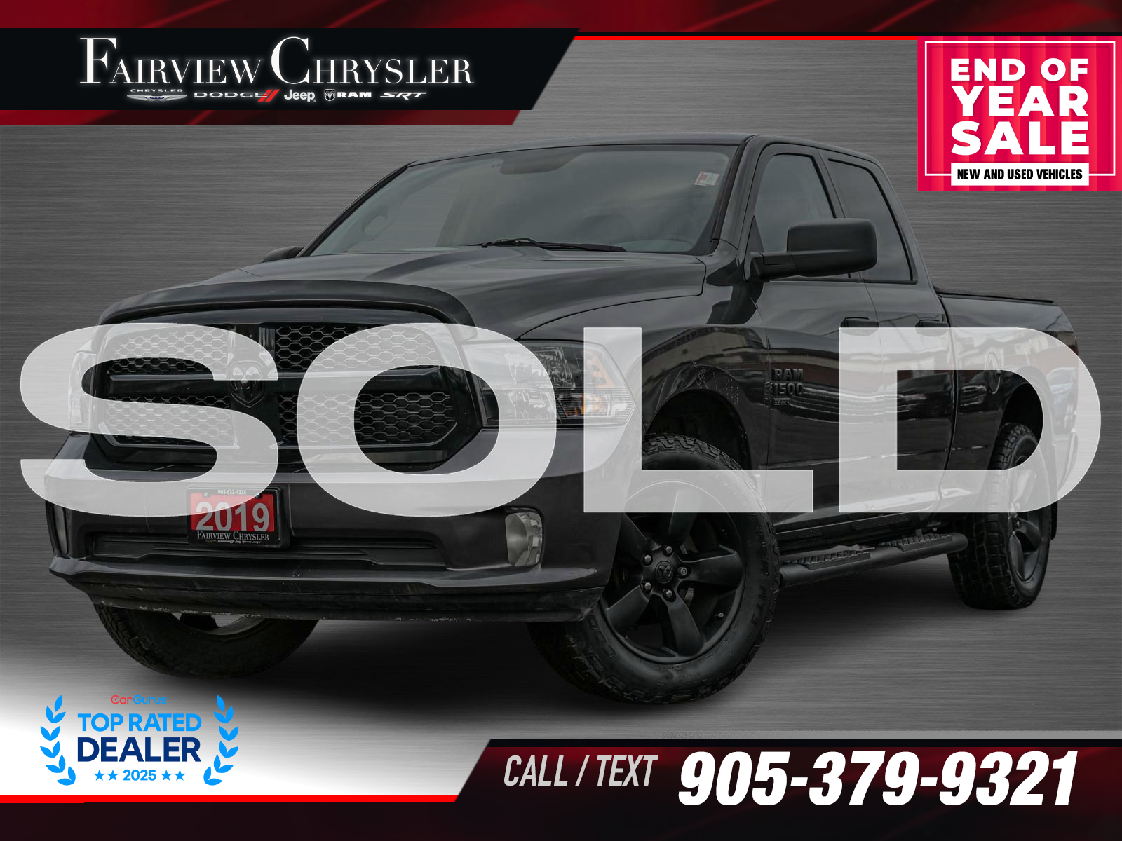 2019 RAM 1500 Classic ST Quad Cab 4WD