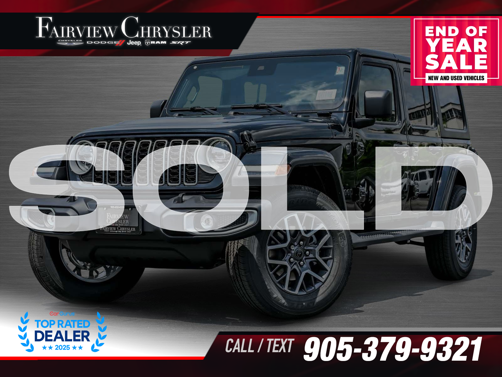 2025 Jeep Wrangler Sahara 4-Door 4WD