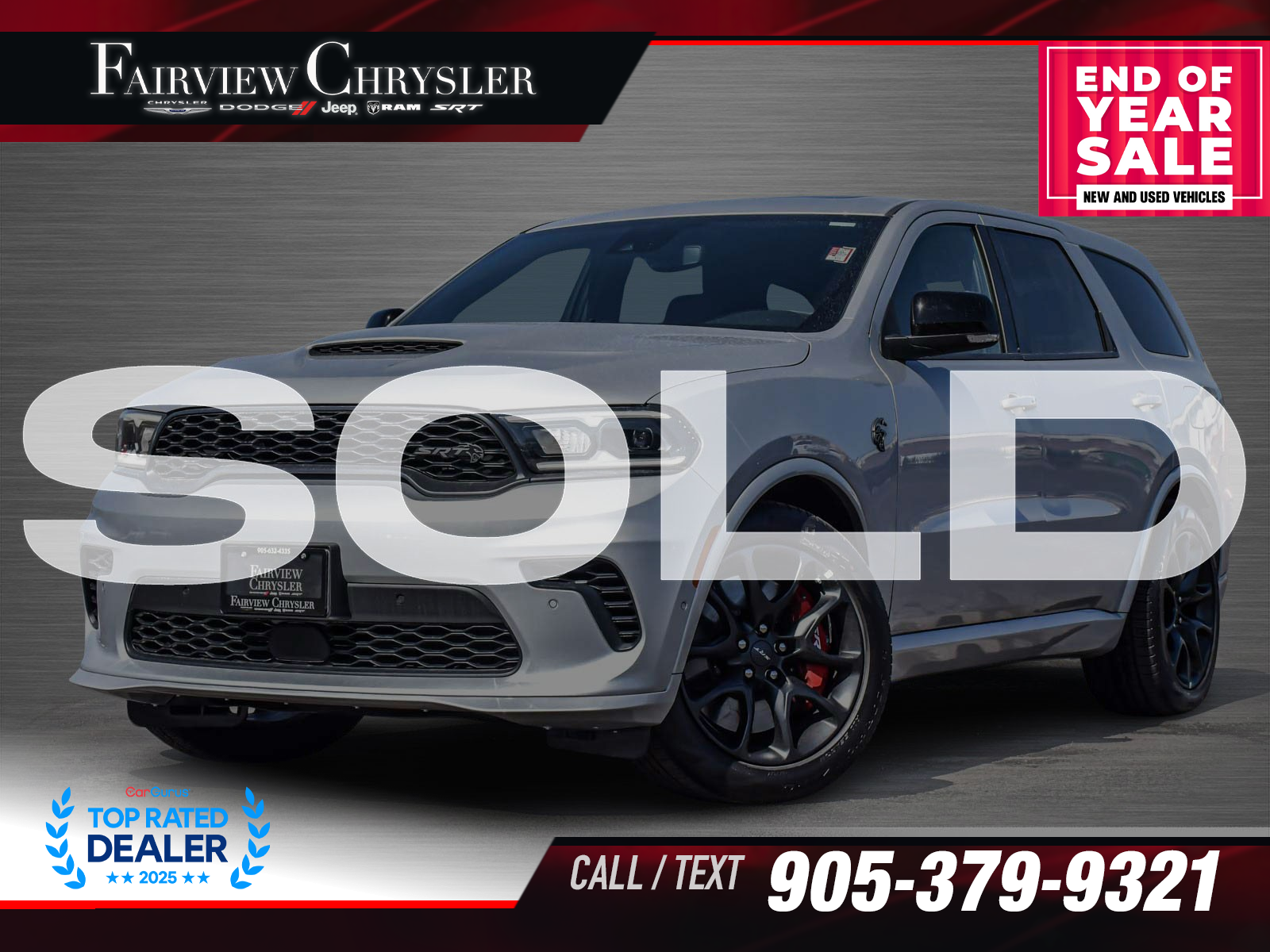 2025 Dodge Durango SRT Hellcat Silver Bullet AWD