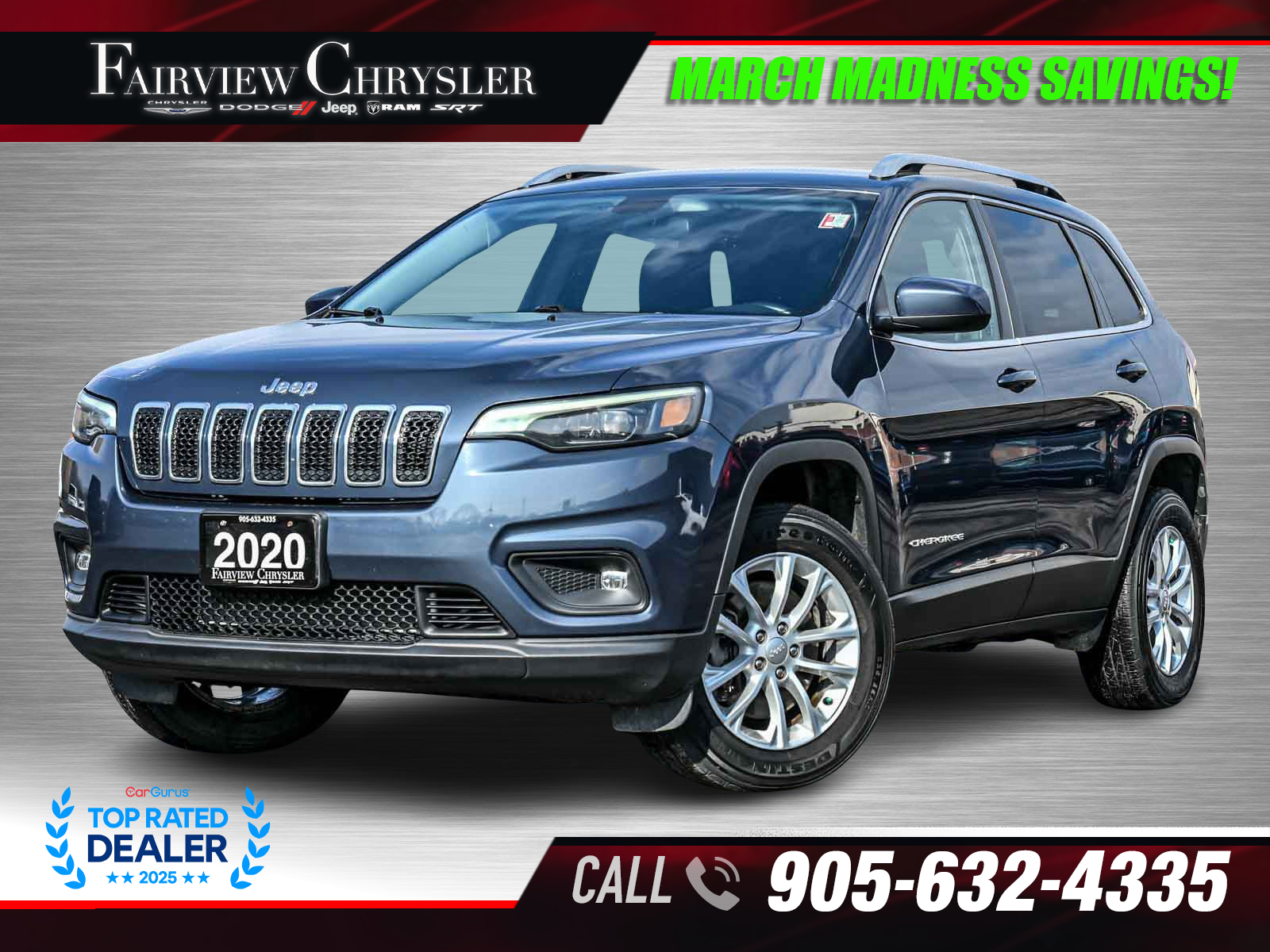 2020 Jeep Cherokee North 4WD