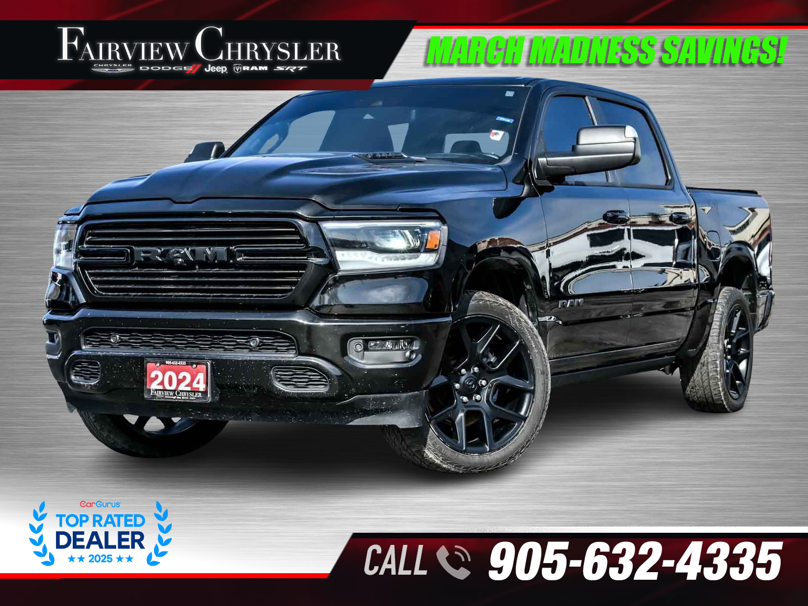 RAM 1500 Sport Crew Cab 4WD