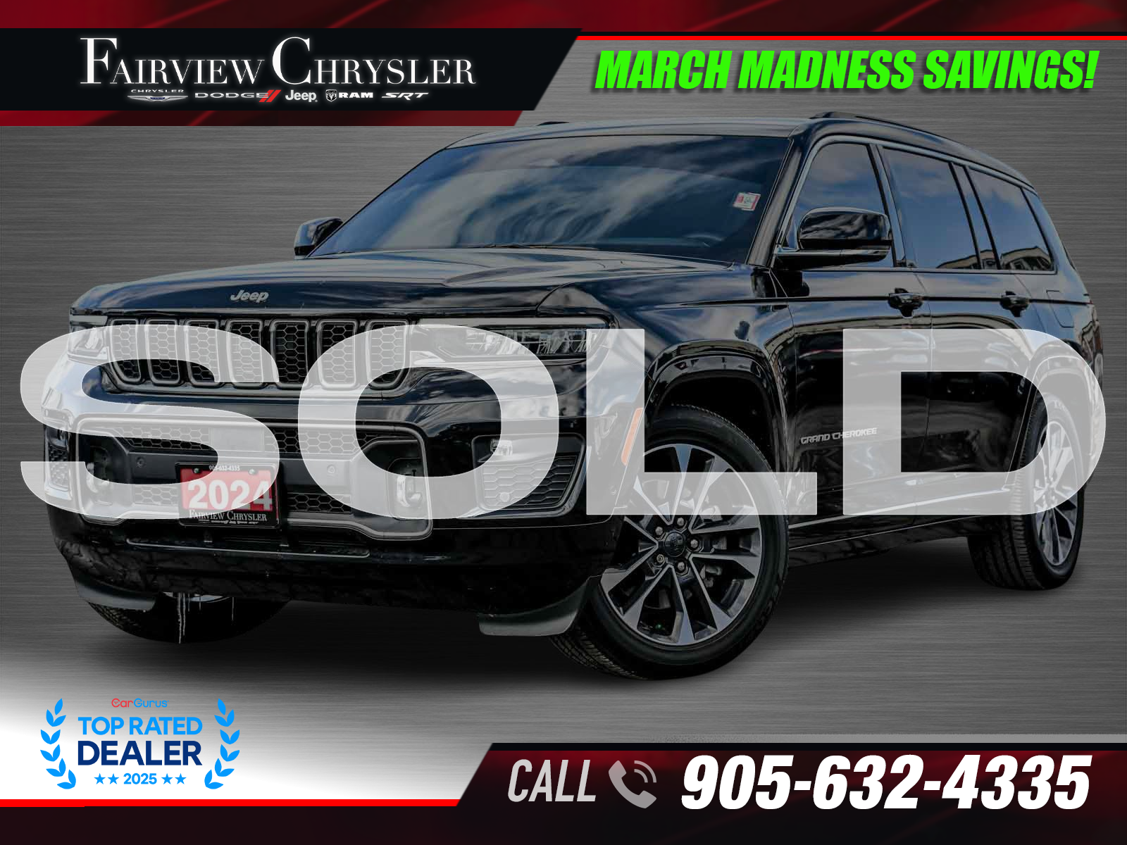 2024 Jeep Grand Cherokee L Overland 4WD