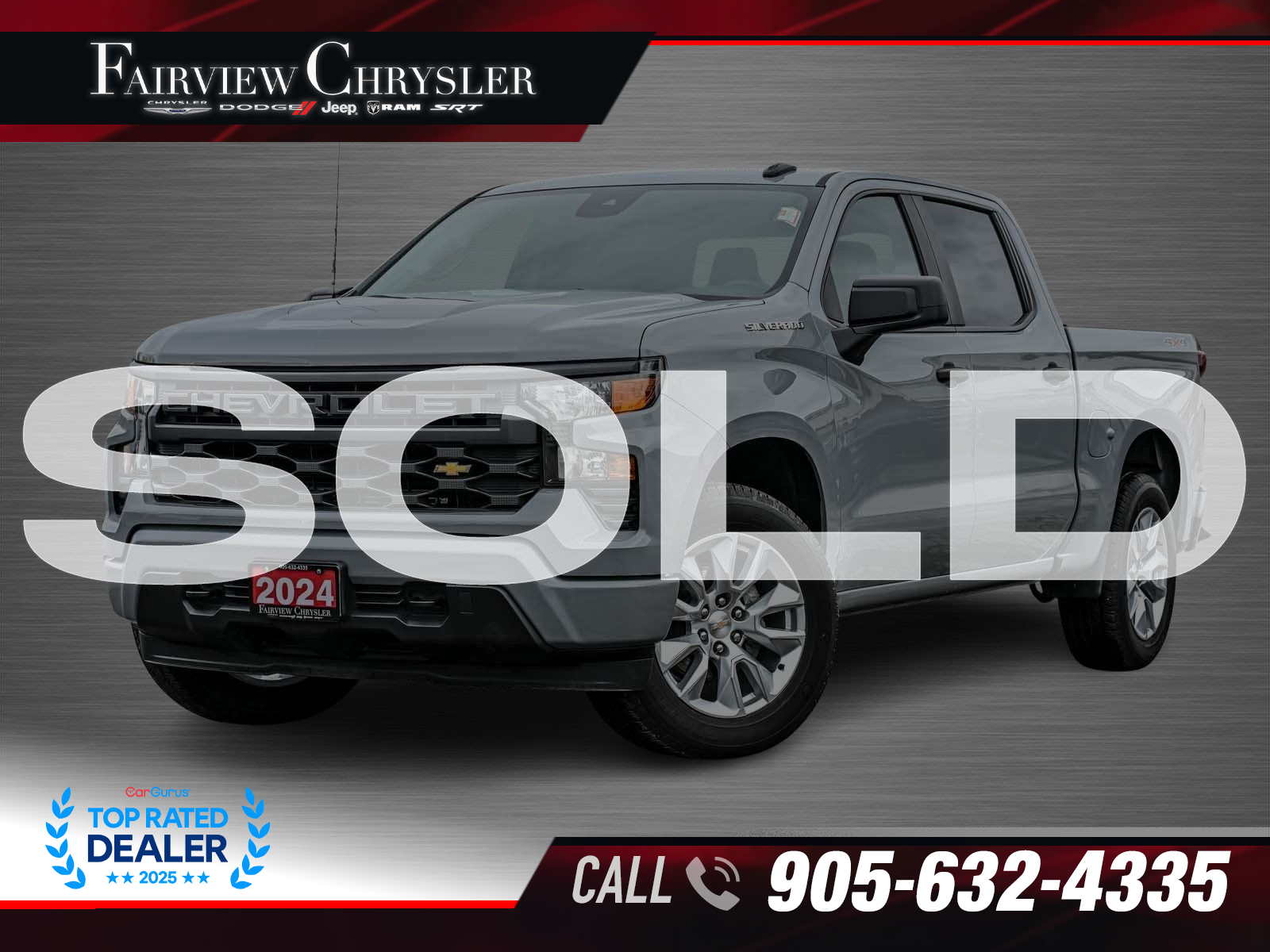 2024 Chevrolet Silverado 1500 Custom Crew Cab 4WD
