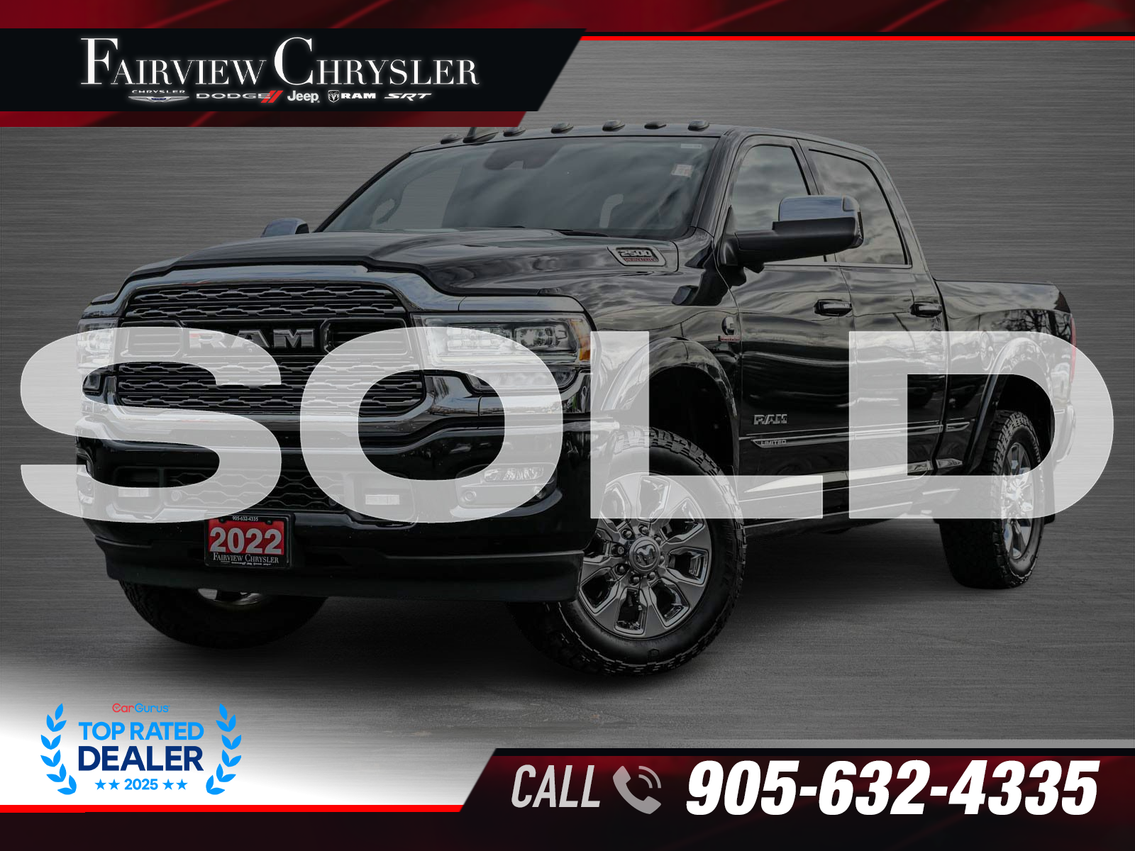 2022 RAM 2500 Limited Crew Cab 4WD