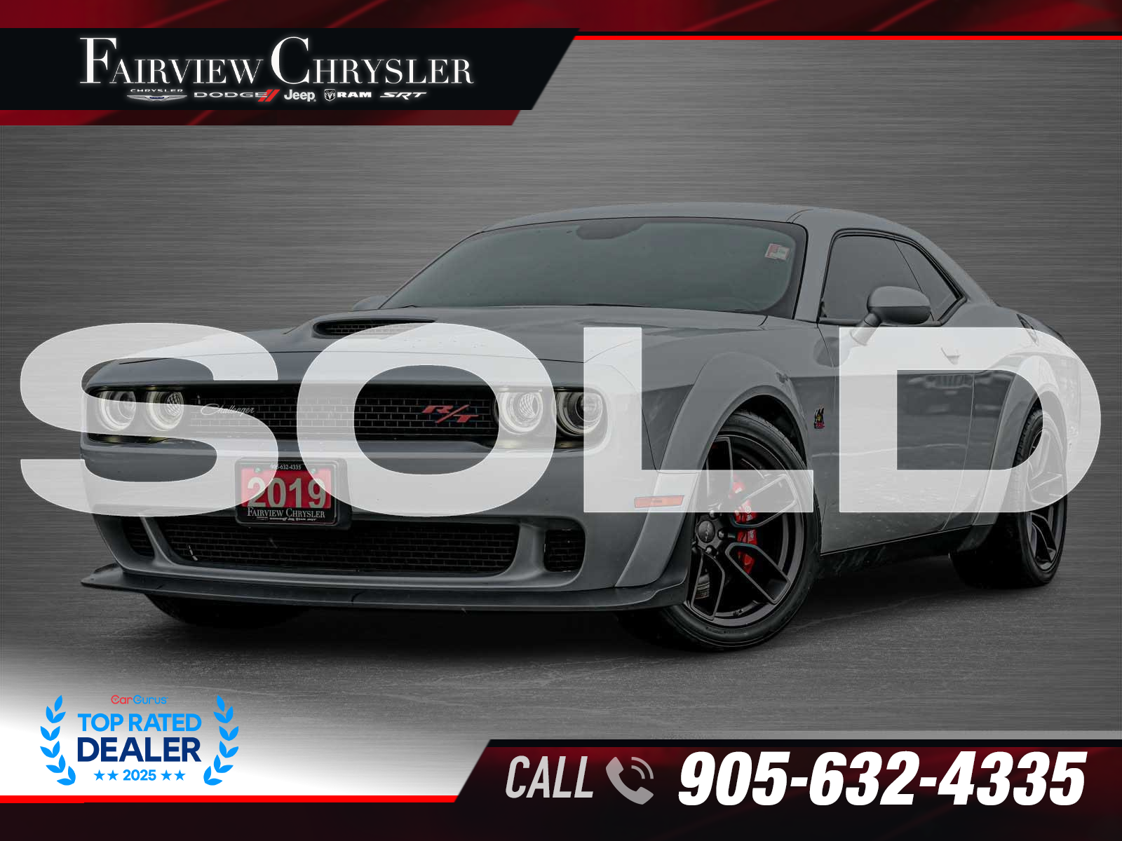 2019 Dodge Challenger R/T Scat Pack Widebody RWD