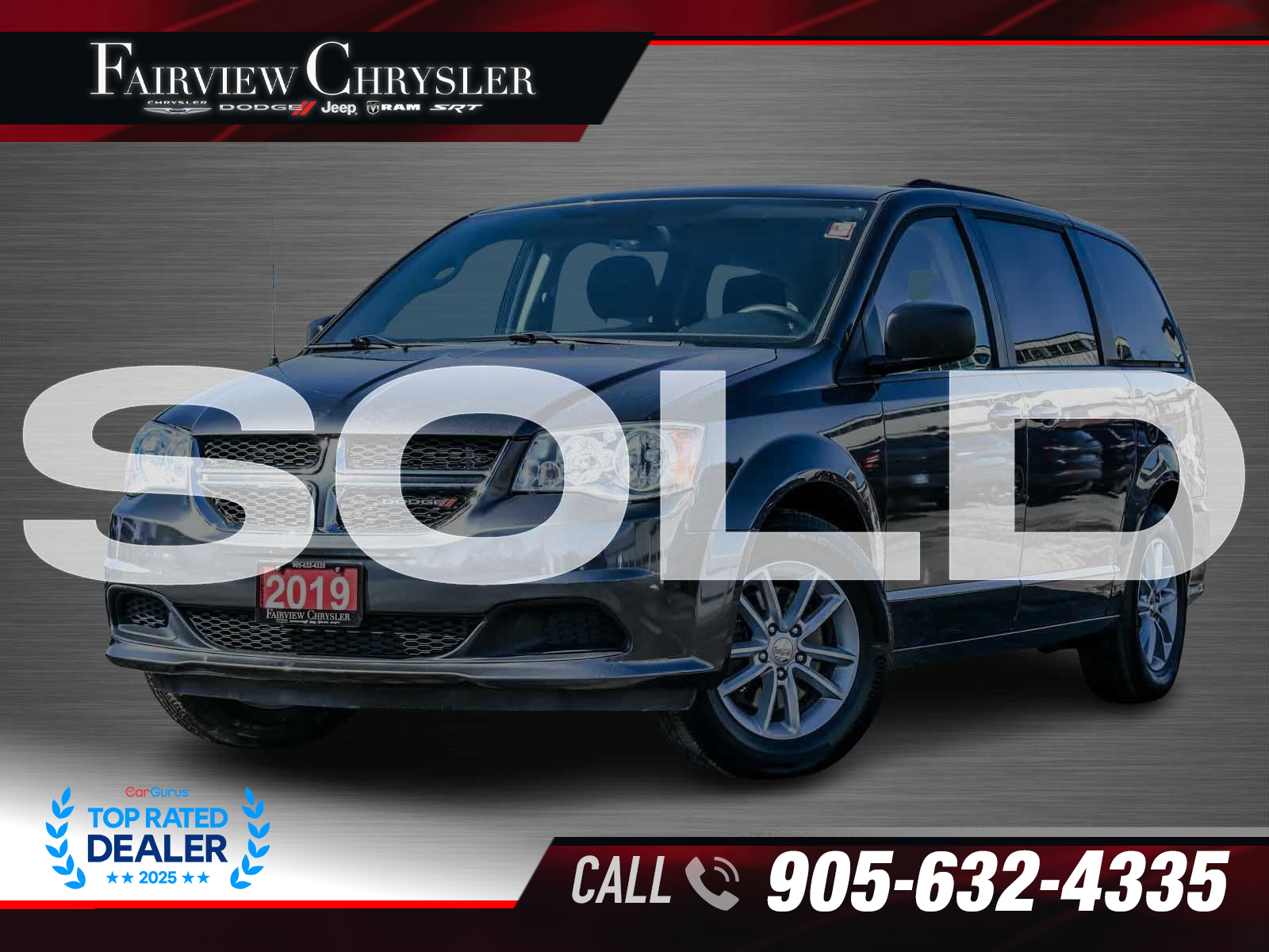 2019 Dodge Grand Caravan SXT Plus FWD