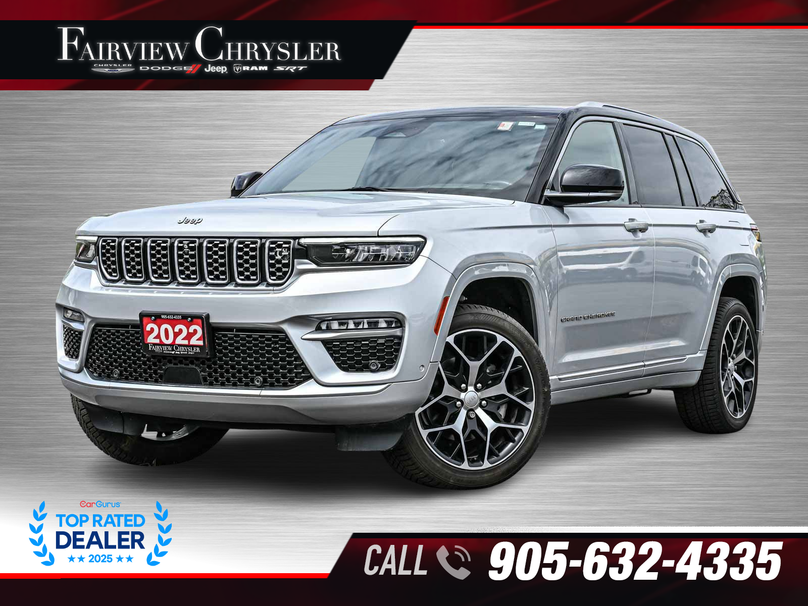 2022 Jeep Grand Cherokee Summit Reserve 4WD