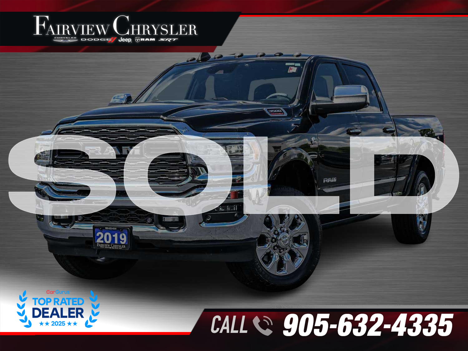 2019 RAM 3500
