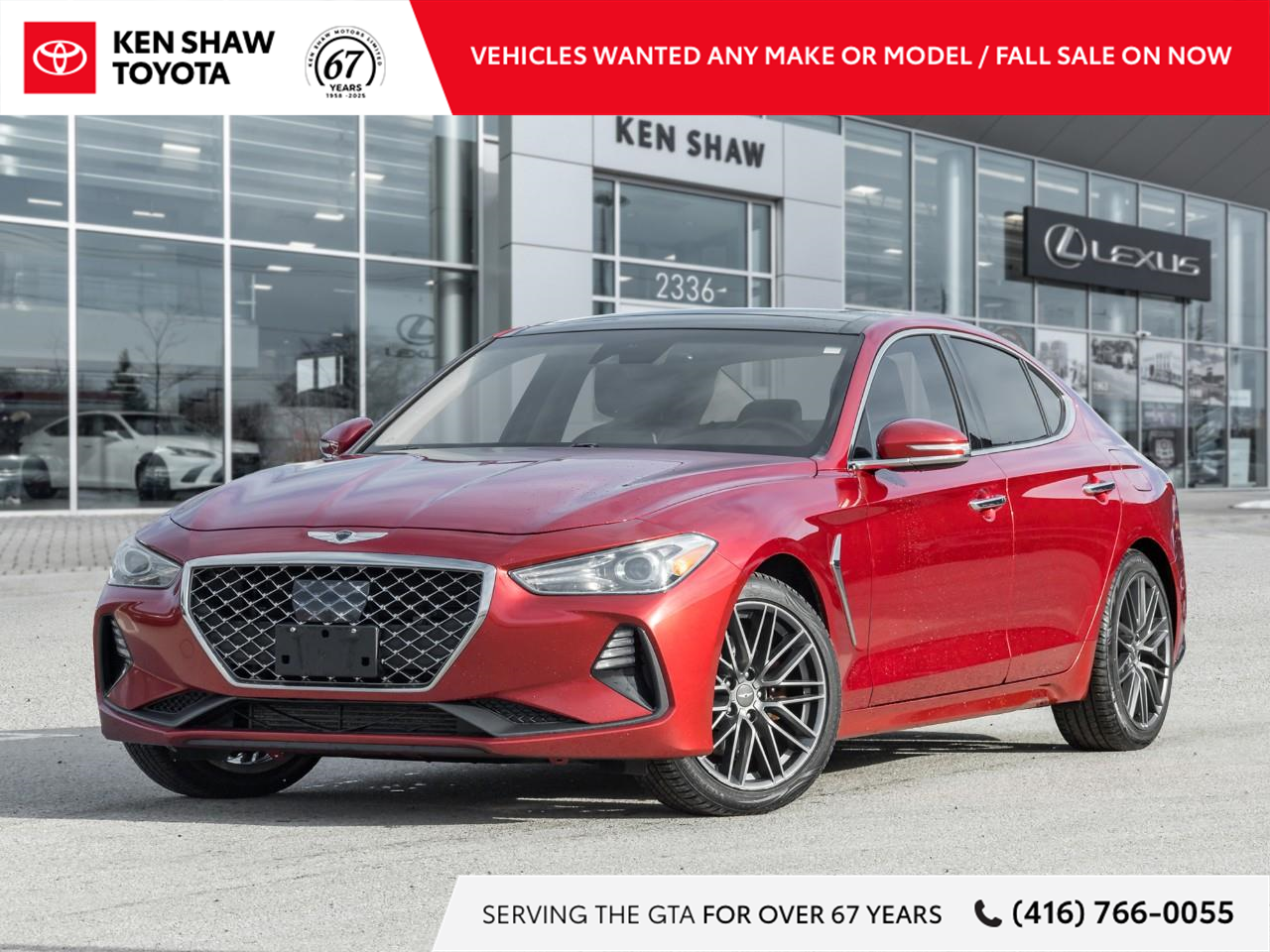2019 Genesis G70 2.0T Advanced RWD