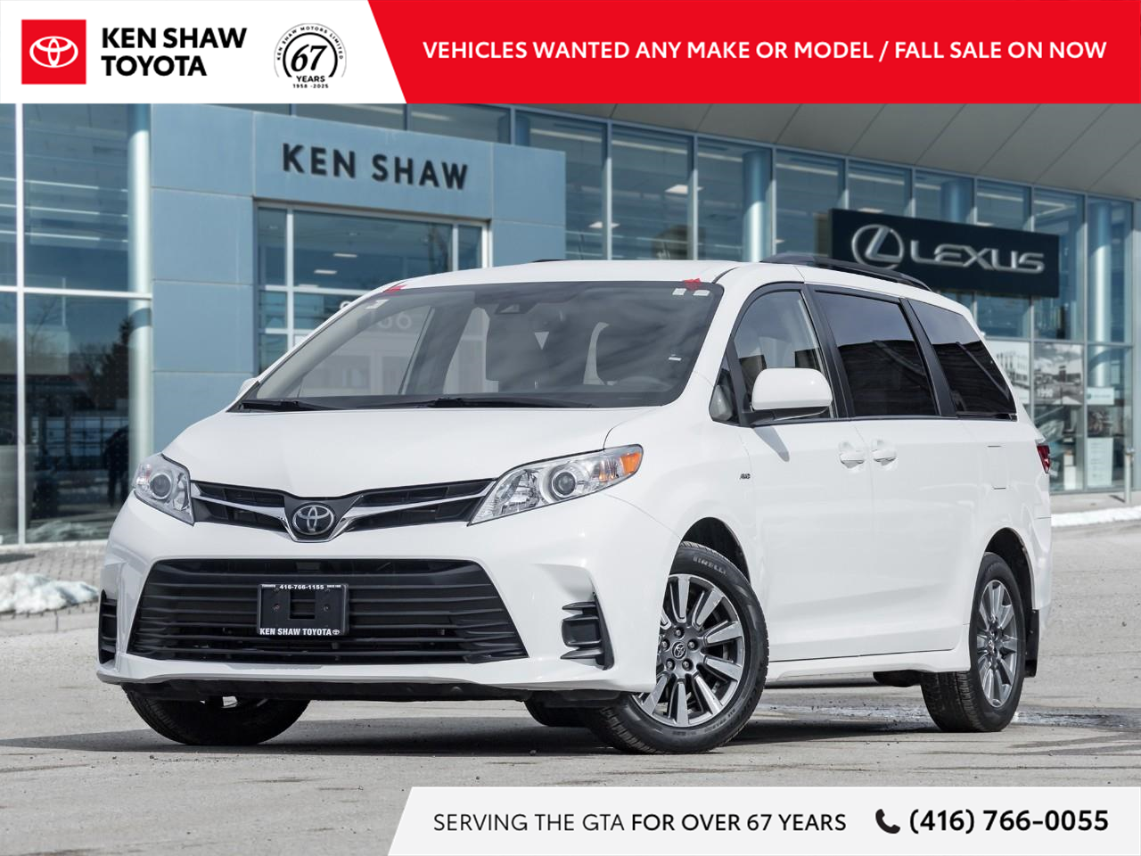 Toyota Sienna LE 7-Passenger AWD 2020