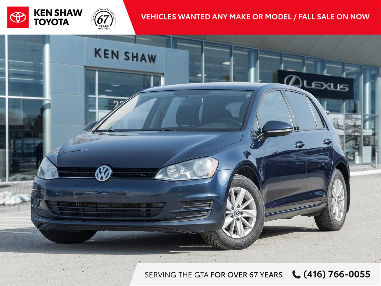 2015 Volkswagen Golf 1.8T Trendline 4-Door FWD