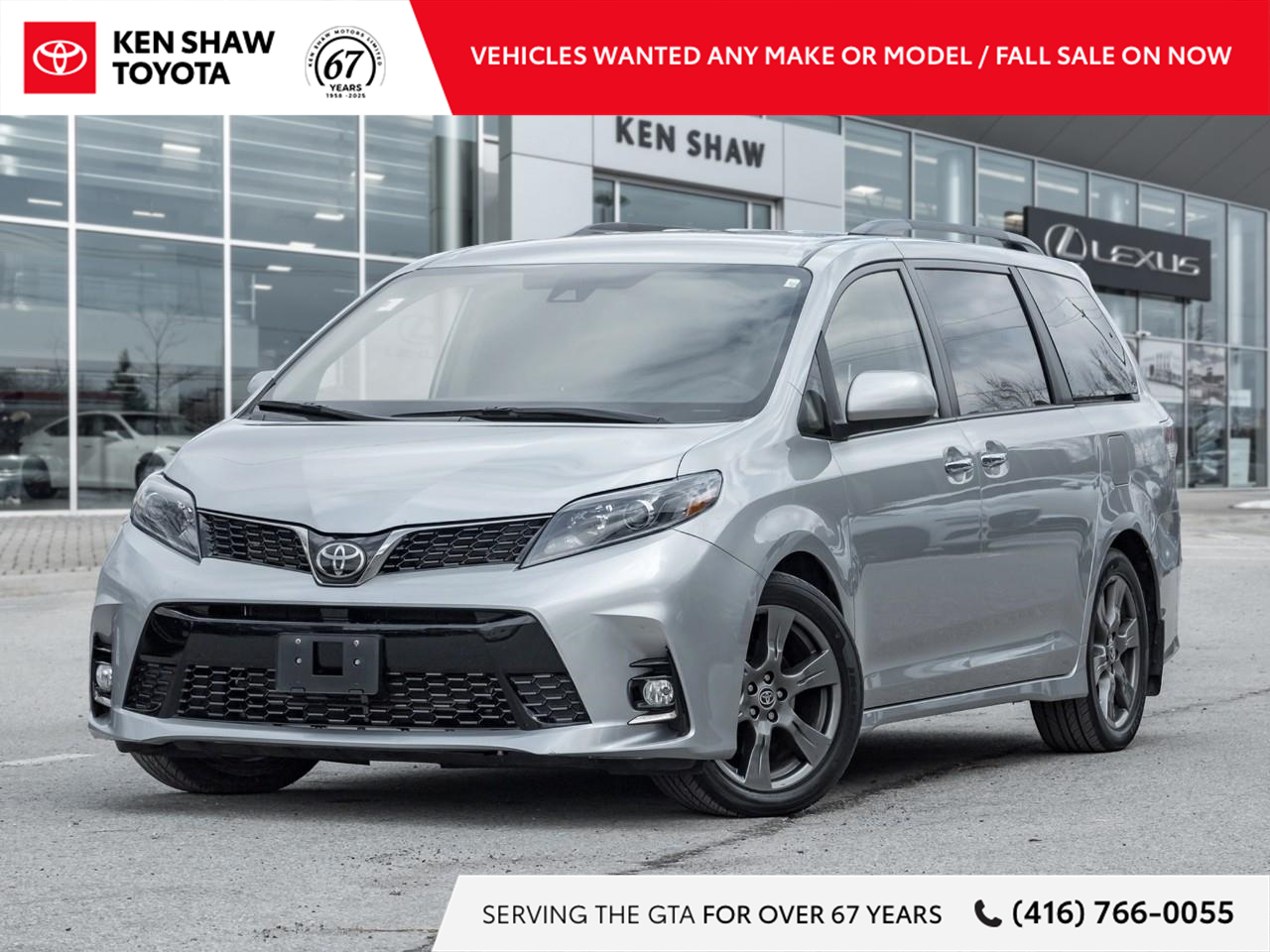 2020 Toyota Sienna SE 8-Passenger FWD