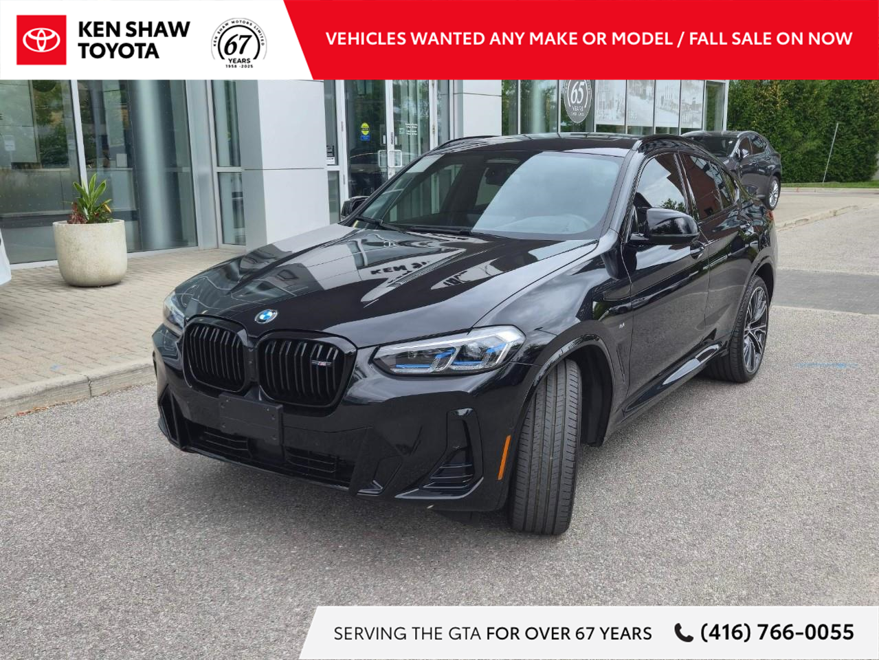 Black 2023 BMW X4 SUV / Crossover All-Wheel Drive 8-Speed Automatic