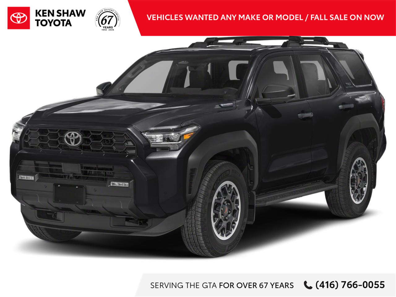 Black 2026 Toyota 4Runner SUV / Crossover  8-Speed Automatic