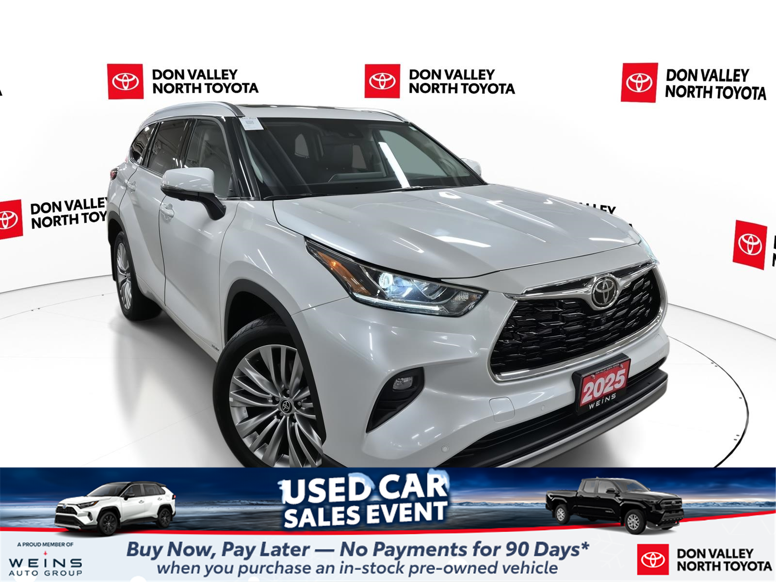 2025 Toyota Highlander Hybrid Platinum AWD