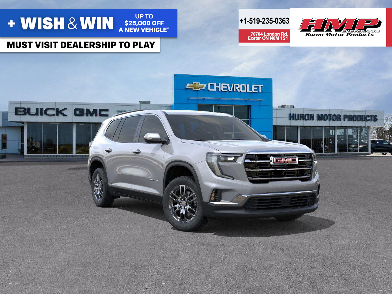 new 2026 GMC Acadia car, priced at $58,263