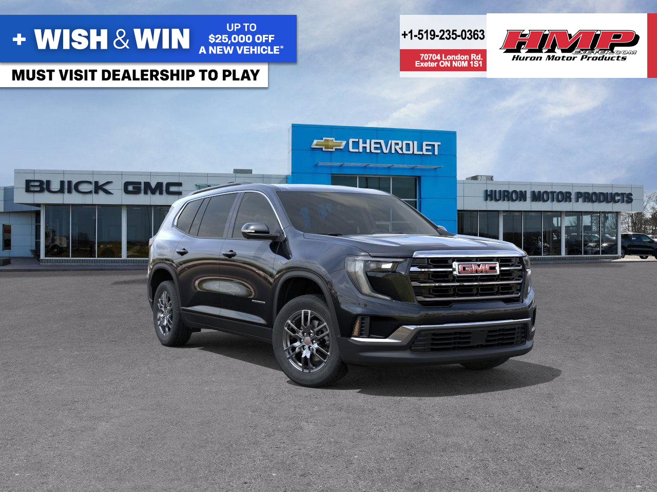 new 2026 GMC Acadia car, priced at $58,263