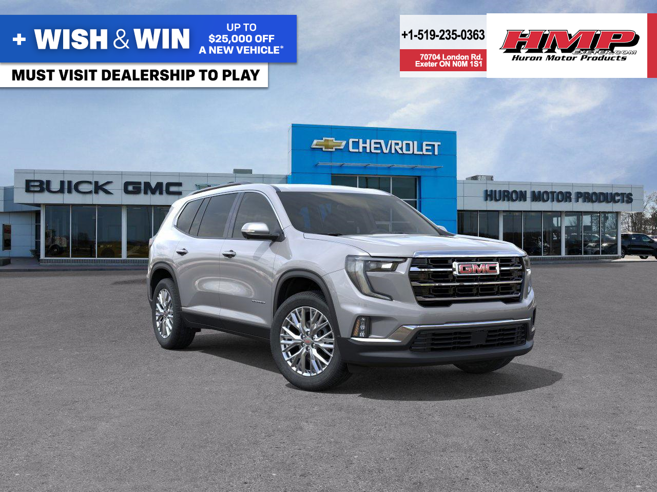 new 2026 GMC Acadia car, priced at $61,858