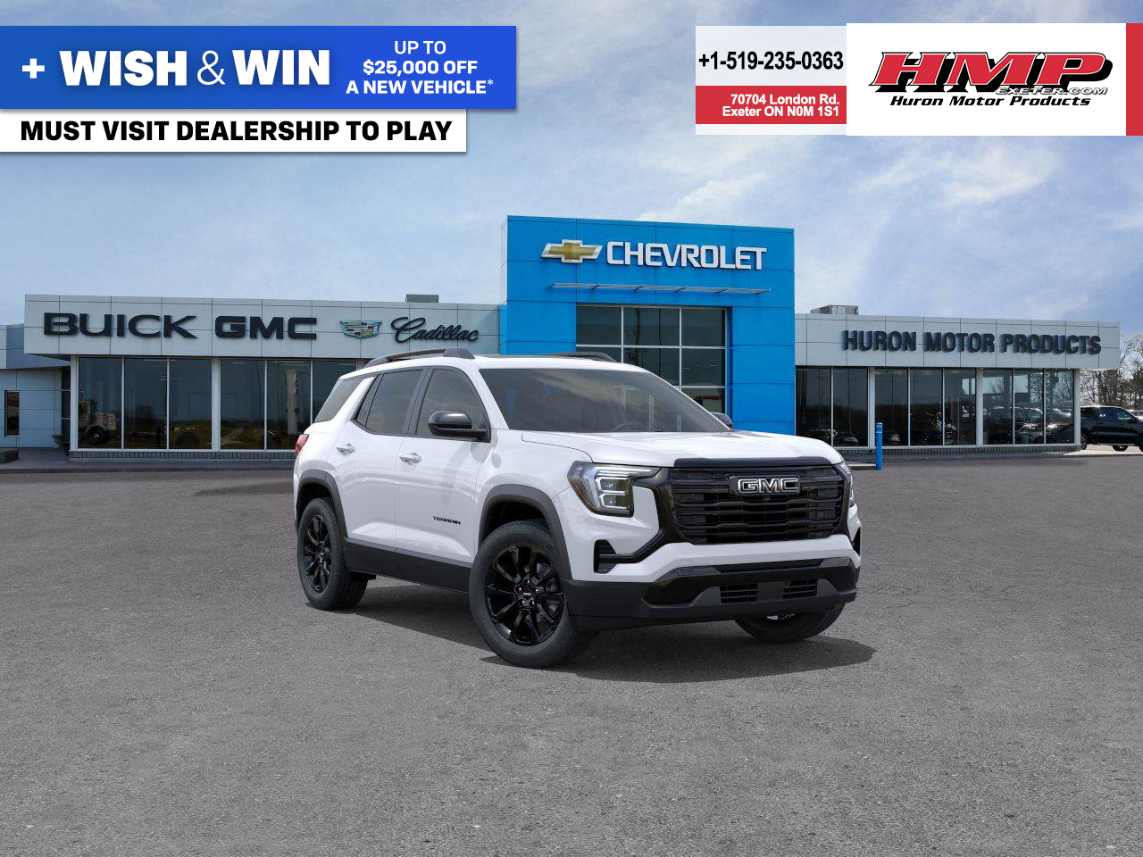 new 2026 GMC Terrain car, priced at $46,808