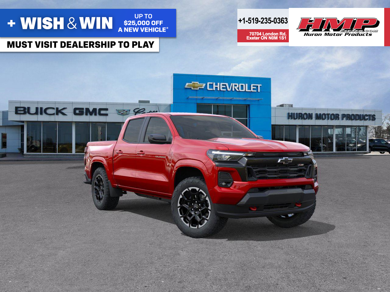 new 2026 Chevrolet Colorado car, priced at $59,073