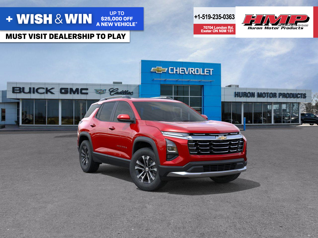 new 2026 Chevrolet Equinox car, priced at $44,202