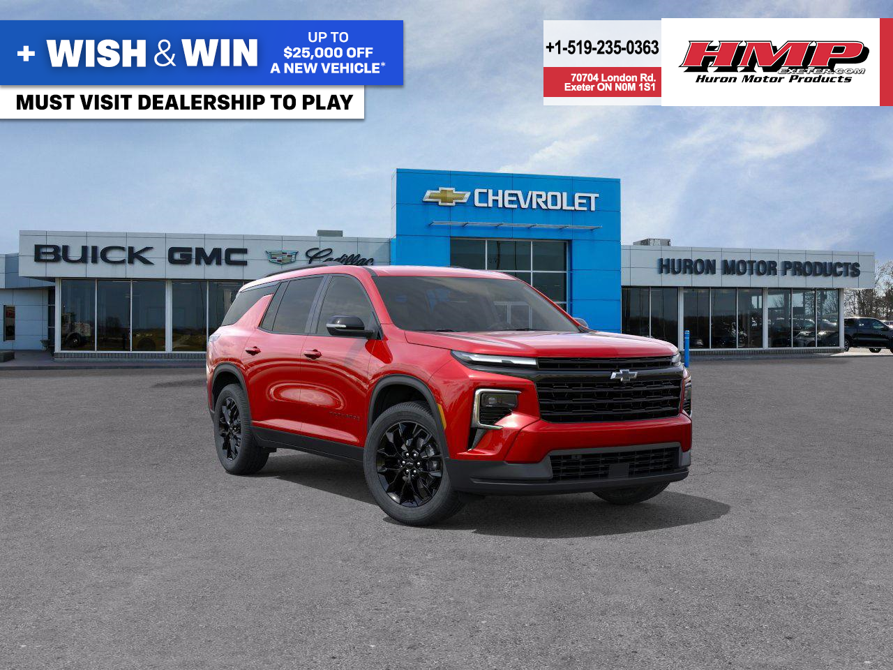 new 2026 Chevrolet Traverse car, priced at $60,993