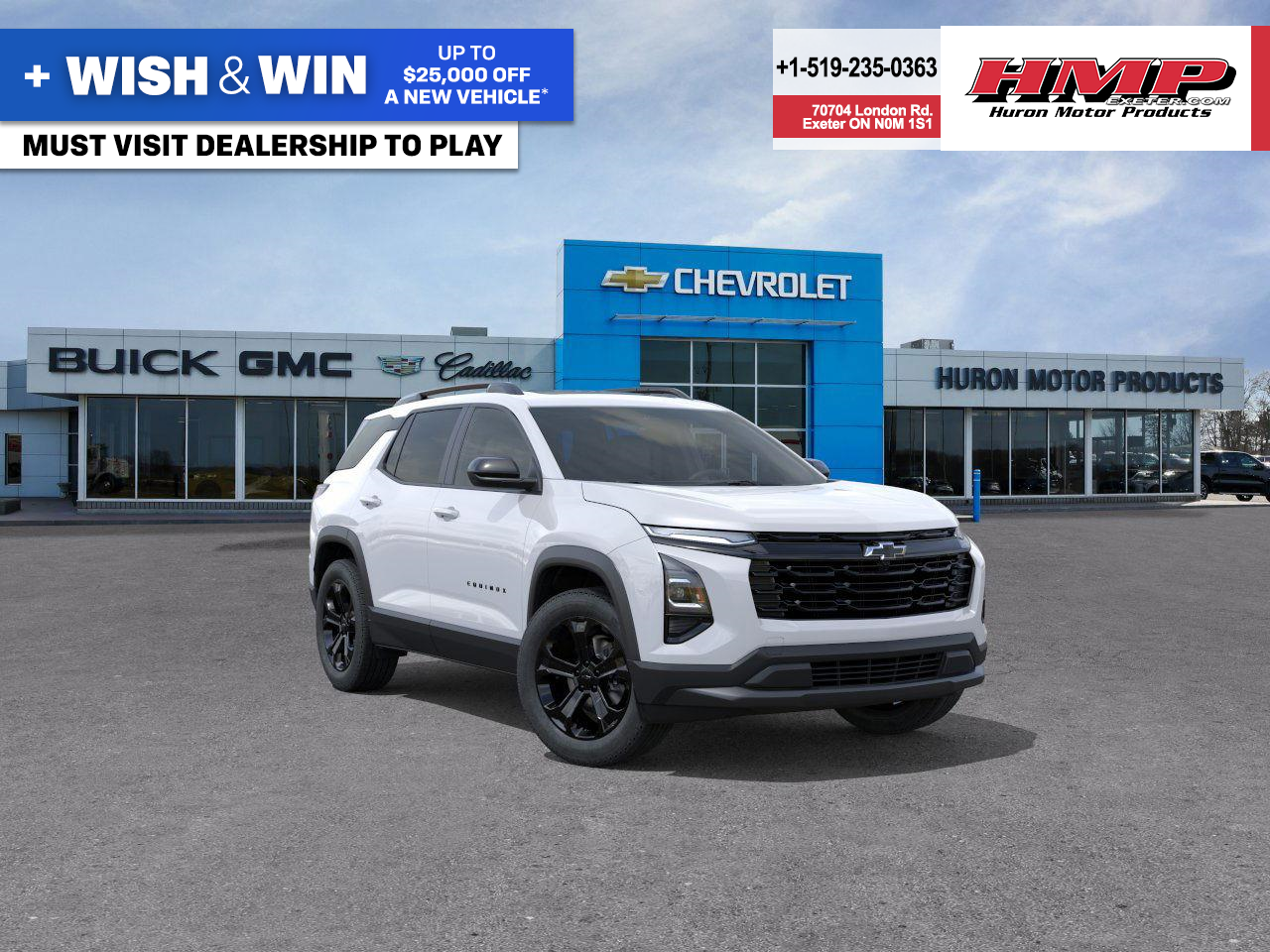 new 2026 Chevrolet Equinox car, priced at $44,757