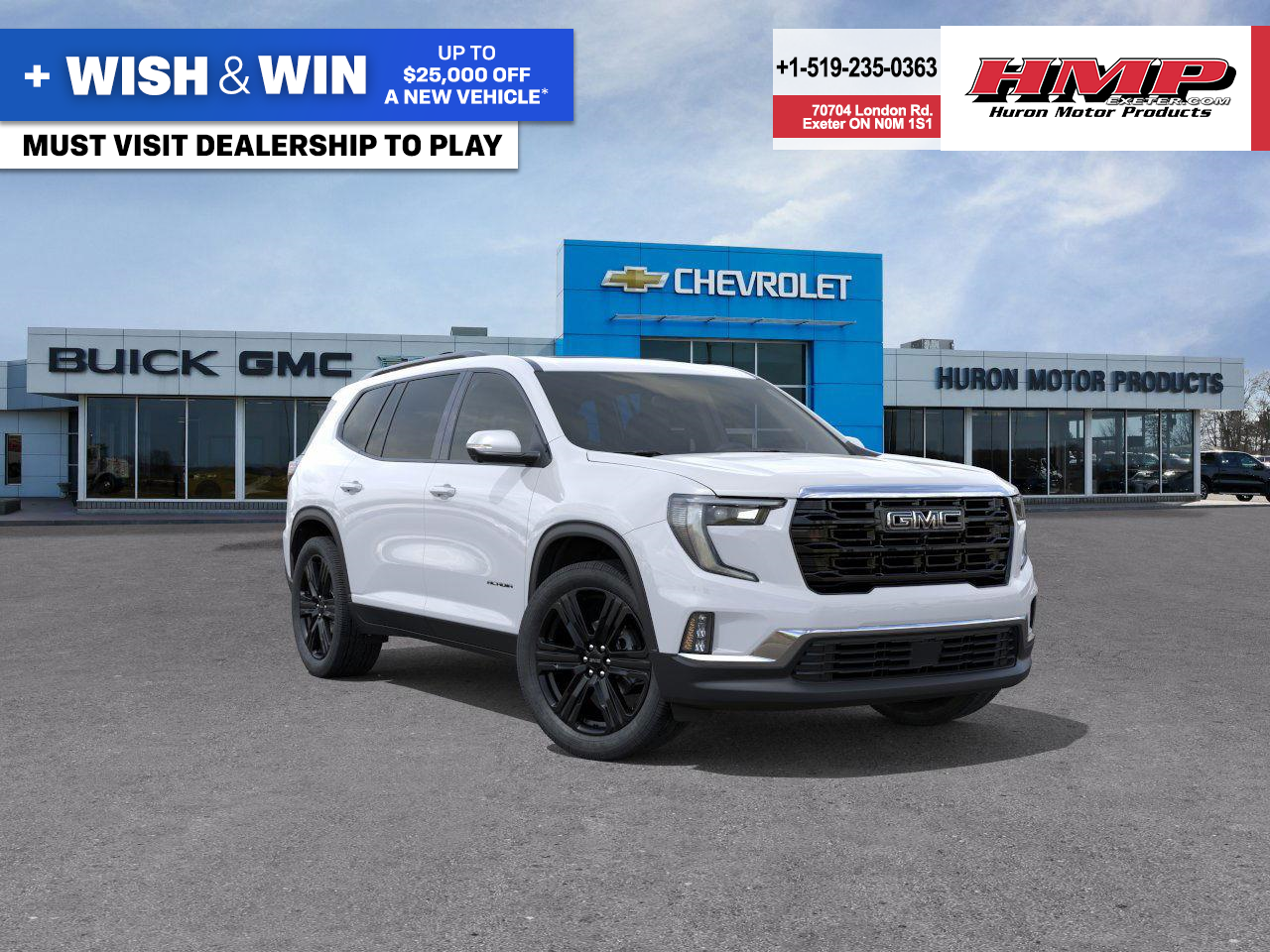 new 2026 GMC Acadia car, priced at $70,377