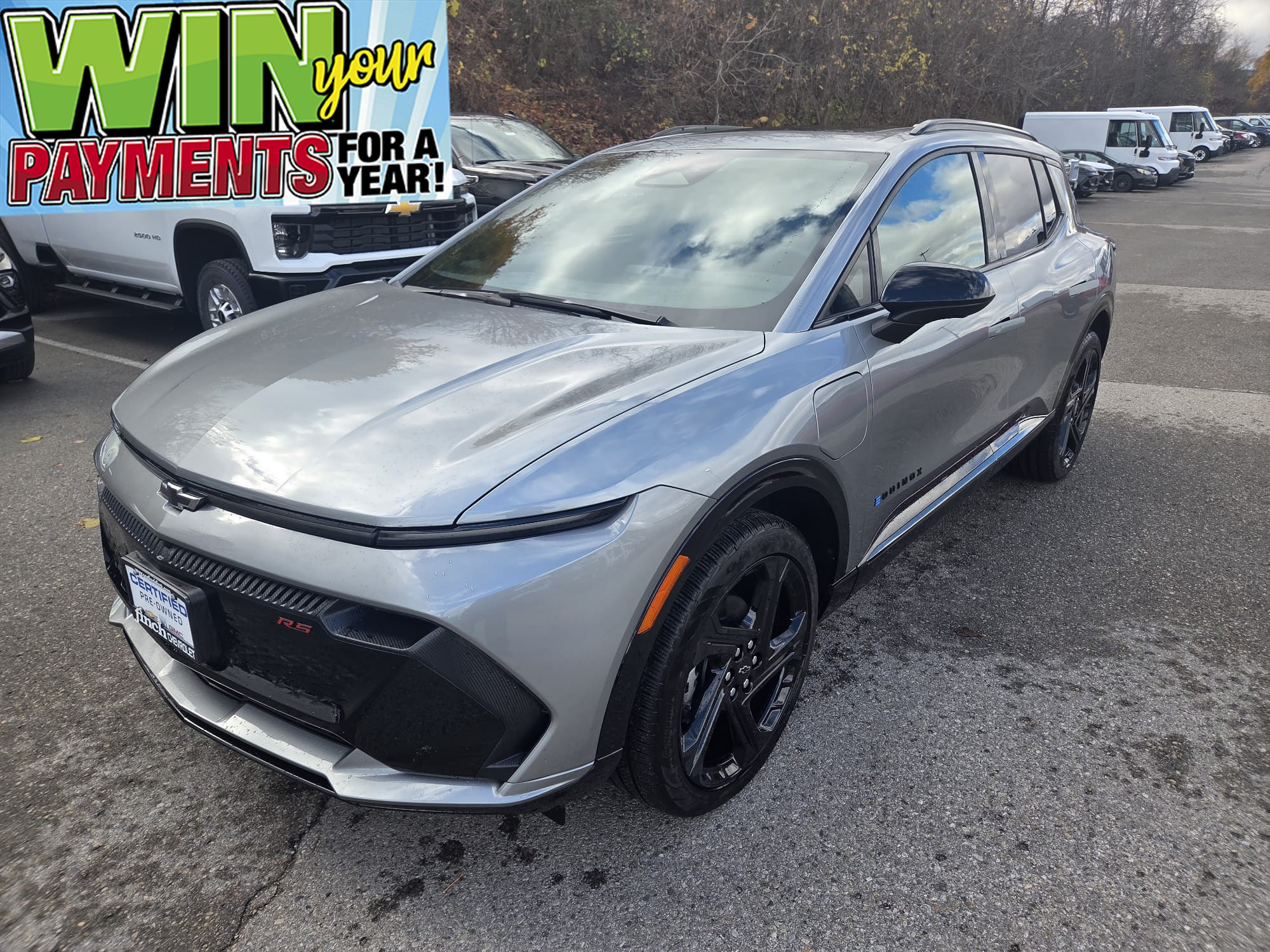 used 2025 Chevrolet Equinox EV car, priced at $45,998