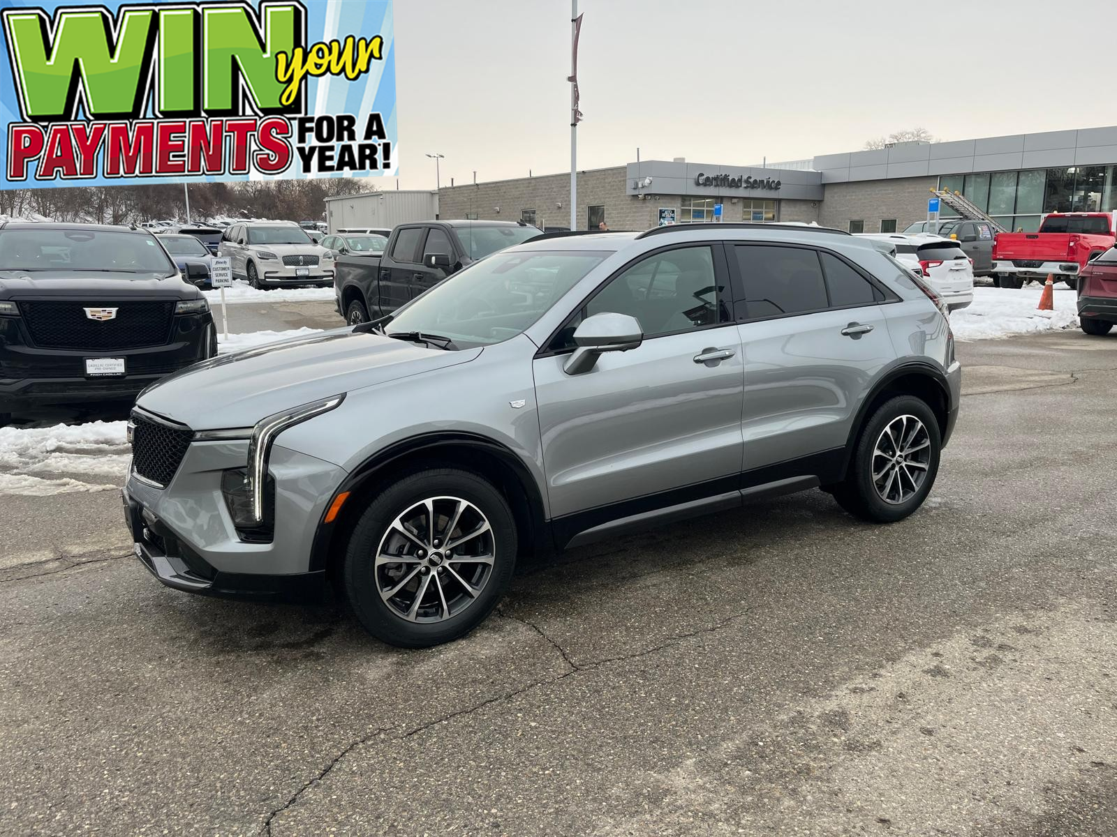 used 2025 Cadillac XT4 car, priced at $52,149