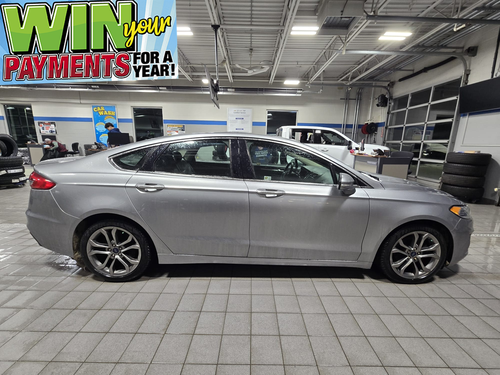 used 2020 Ford Fusion Hybrid car, priced at $19,995