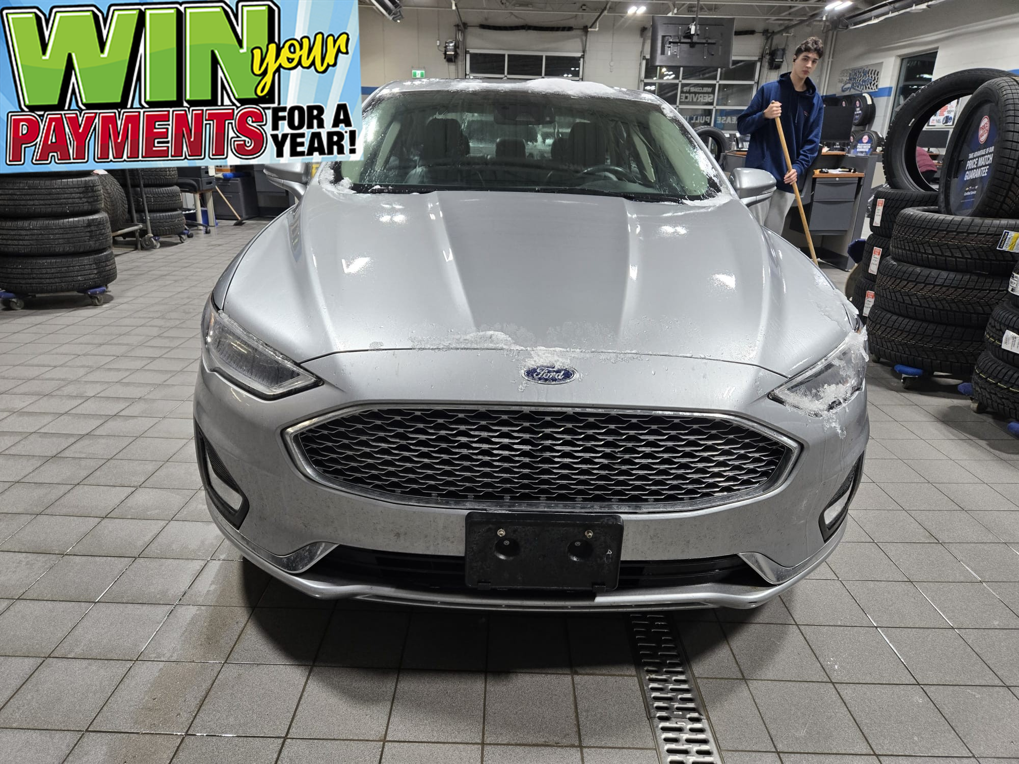 used 2020 Ford Fusion Hybrid car, priced at $19,995