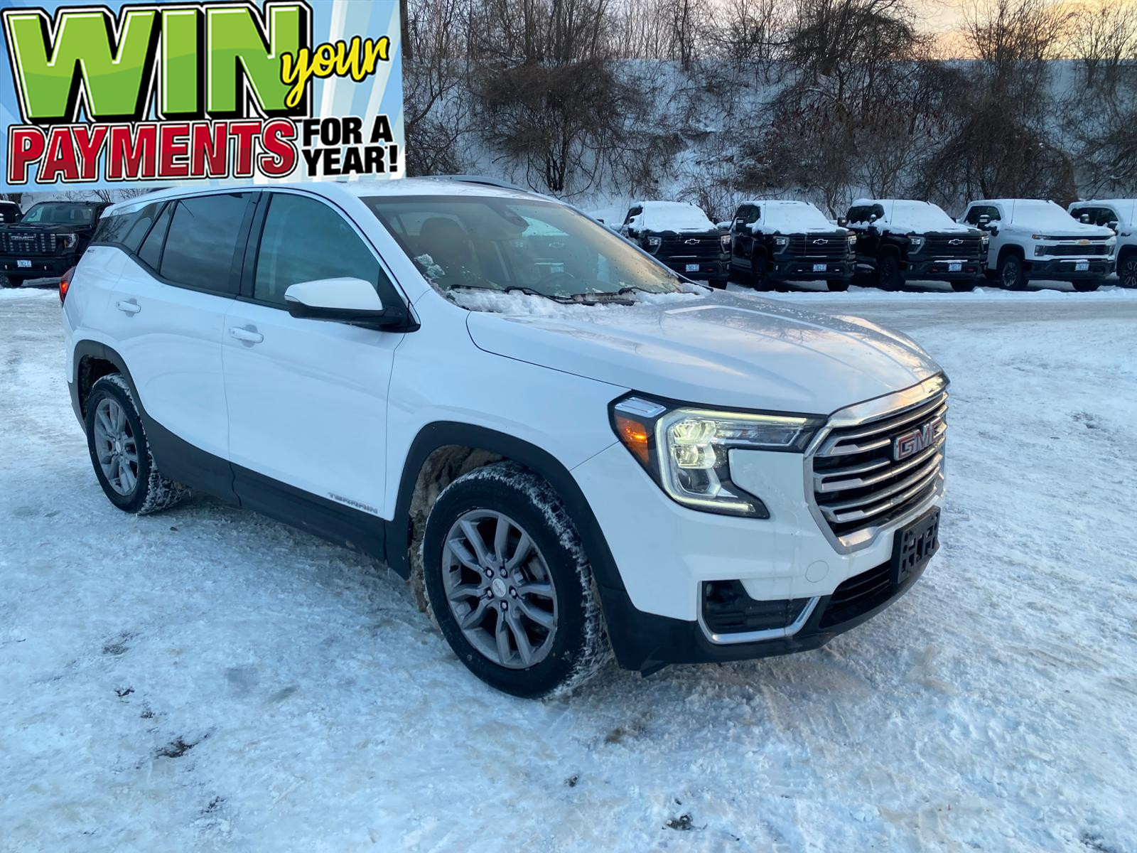 used 2022 GMC Terrain car, priced at $25,566