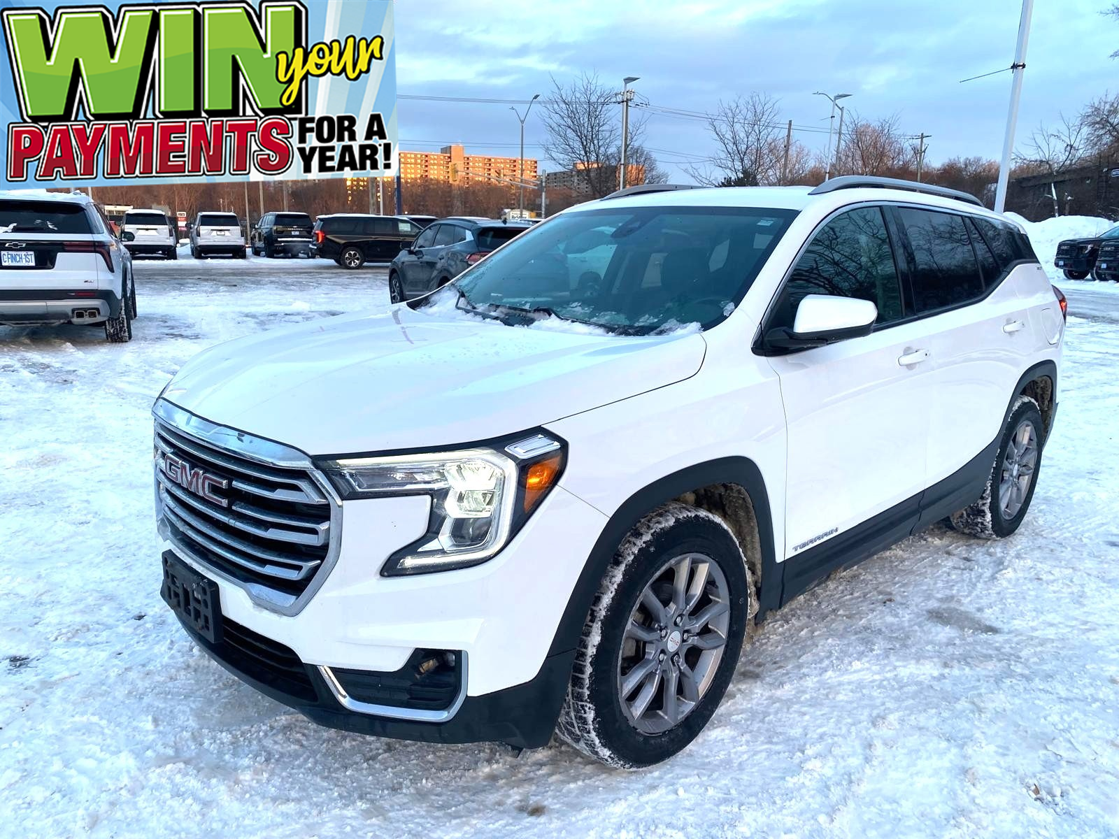 used 2022 GMC Terrain car, priced at $25,566