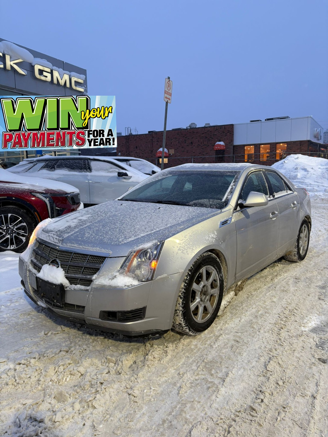 used 2008 Cadillac CTS car, priced at $1,500