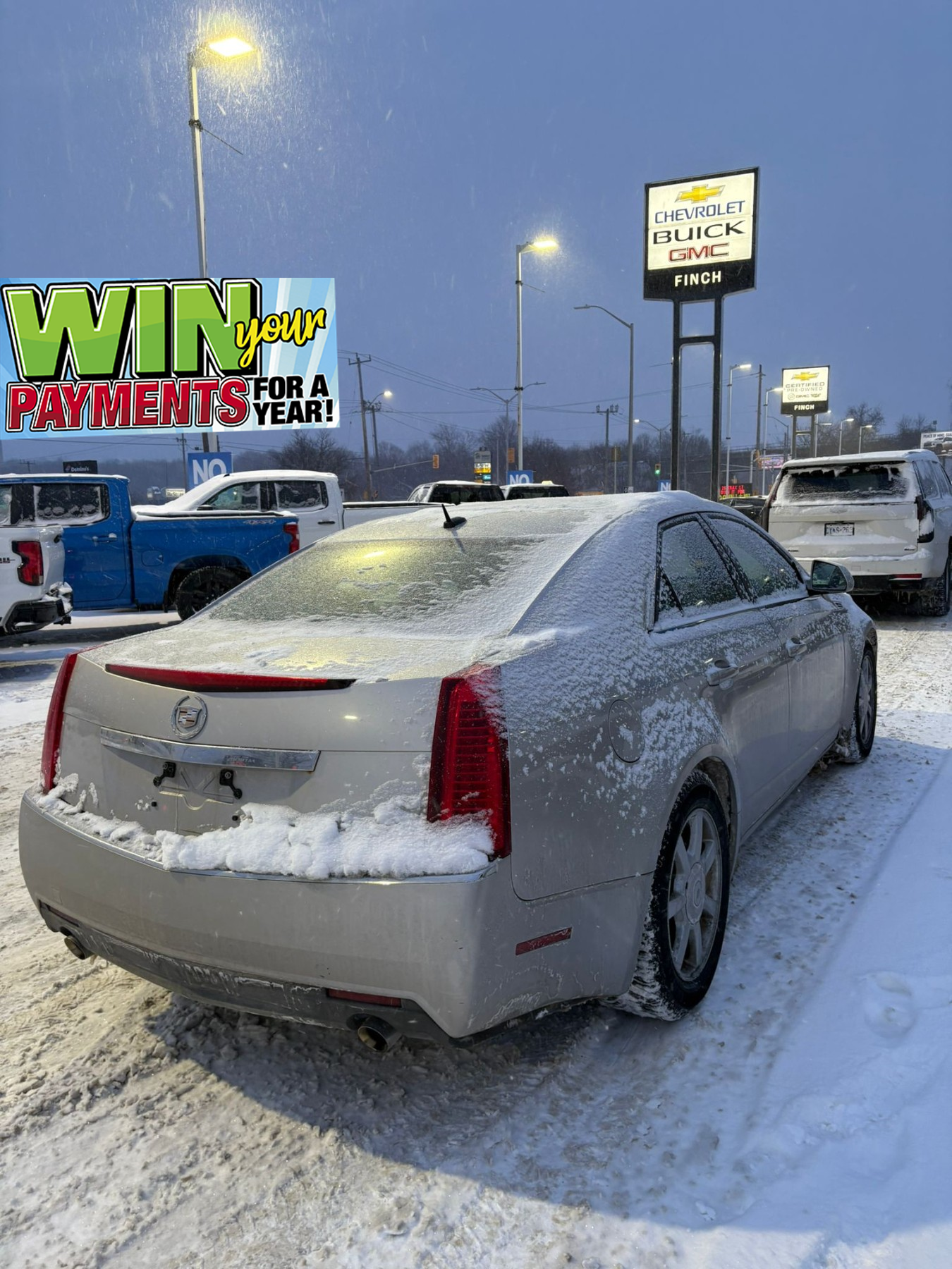 used 2008 Cadillac CTS car, priced at $1,500