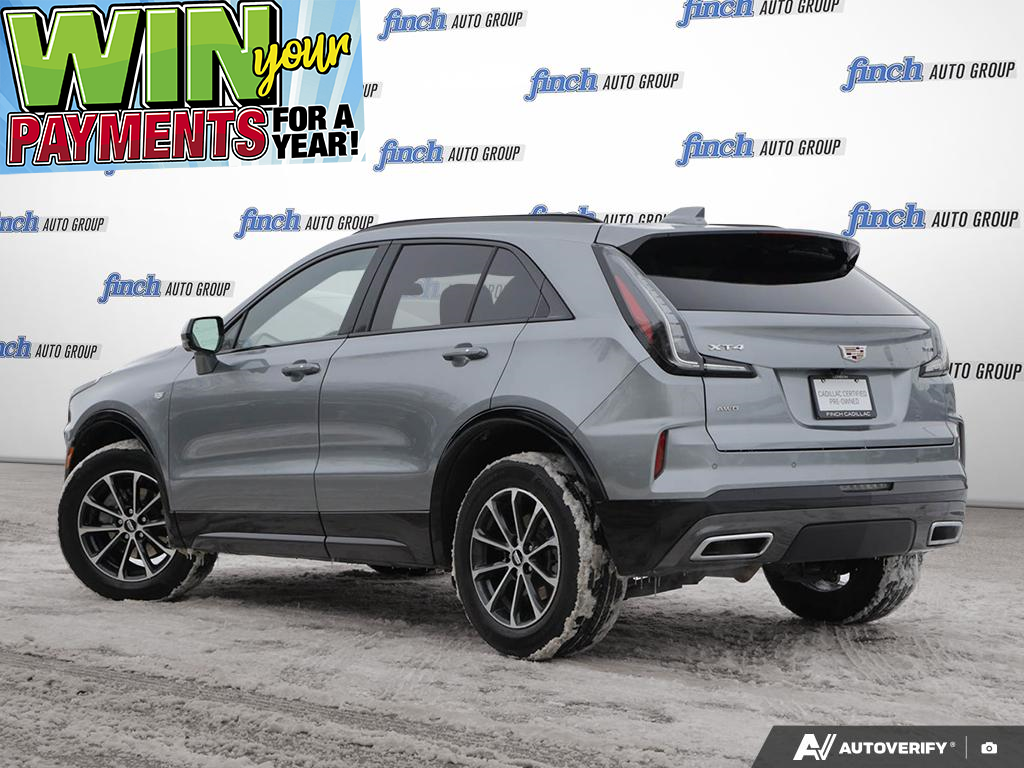 used 2025 Cadillac XT4 car, priced at $50,200