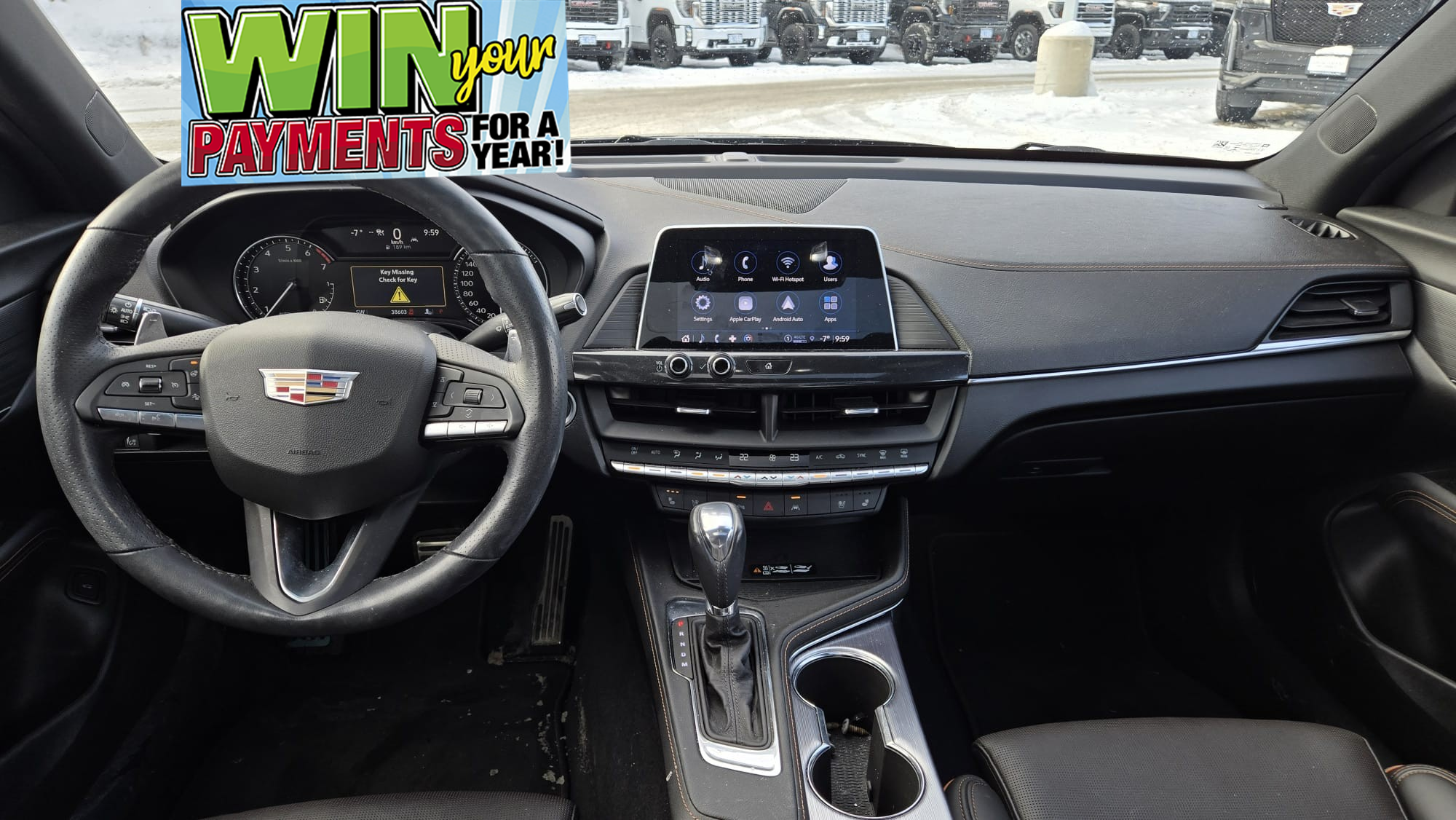 used 2022 Cadillac CT4 car, priced at $37,499