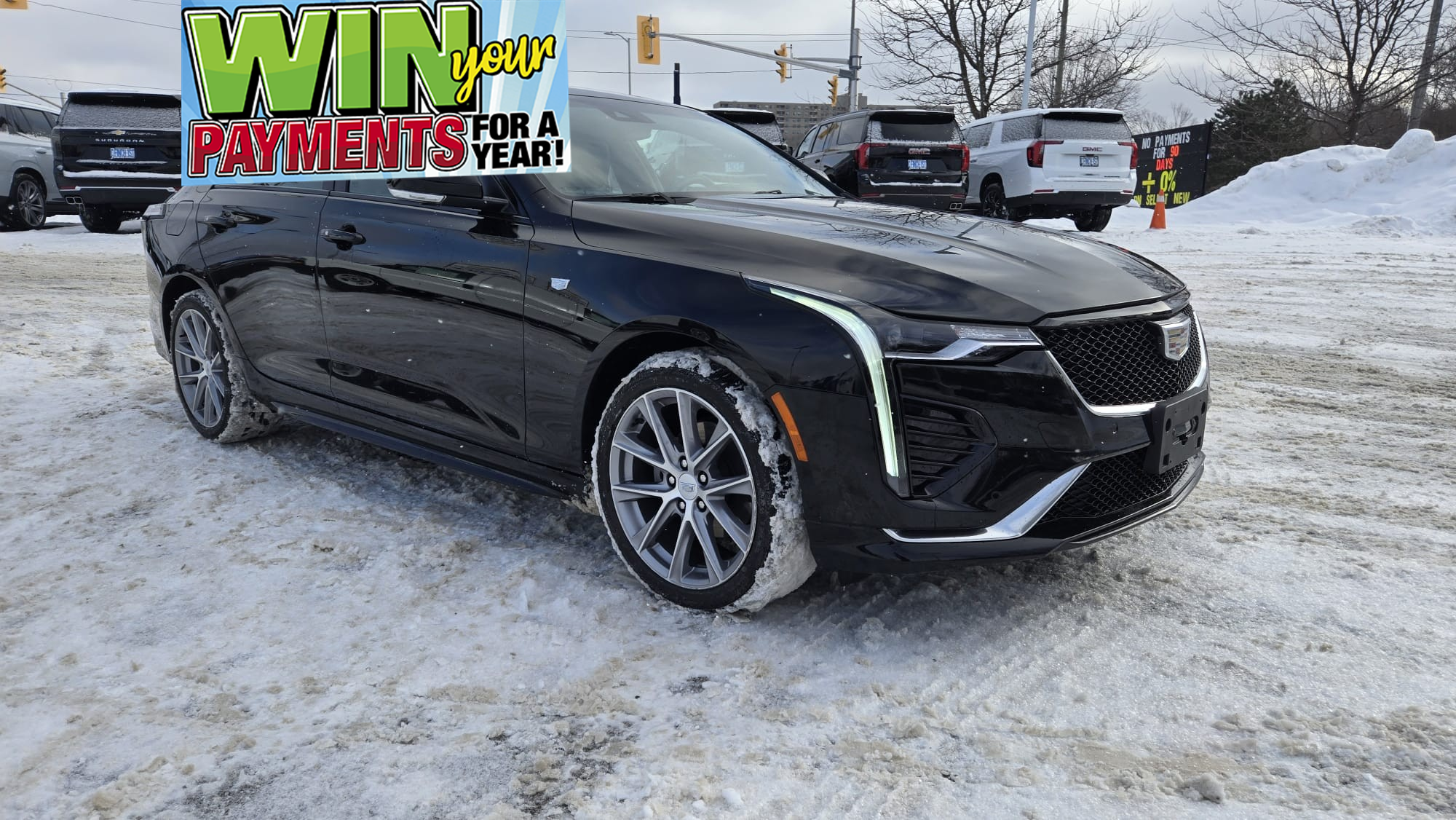 used 2022 Cadillac CT4 car, priced at $37,499