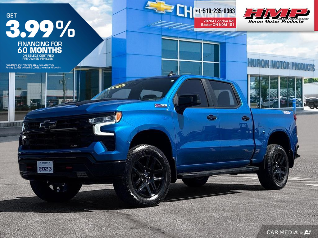 used 2023 Chevrolet Silverado 1500 car, priced at $52,284