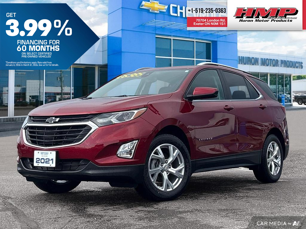 used 2021 Chevrolet Equinox car, priced at $26,284
