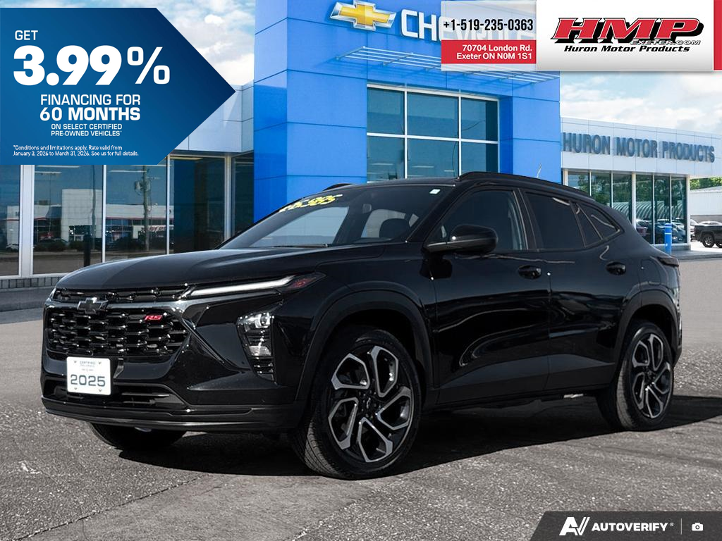 used 2025 Chevrolet Trax car, priced at $26,284