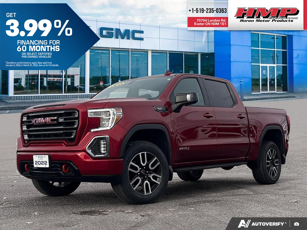 used 2022 GMC Sierra 1500 Limited car, priced at $48,284