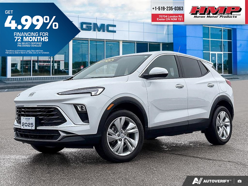 used 2025 Buick Encore GX car, priced at $33,284