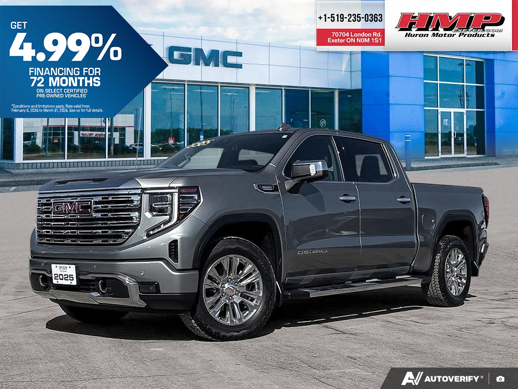 used 2025 GMC Sierra 1500 car, priced at $74,284
