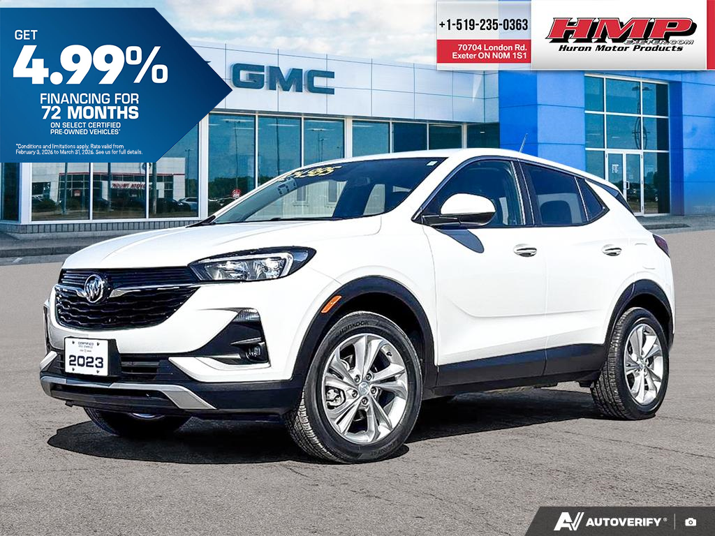 used 2023 Buick Encore GX car, priced at $25,284