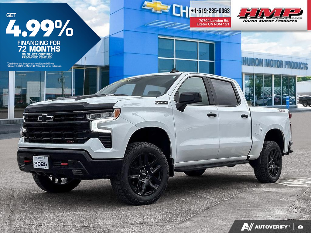 used 2025 Chevrolet Silverado 1500 car, priced at $63,284