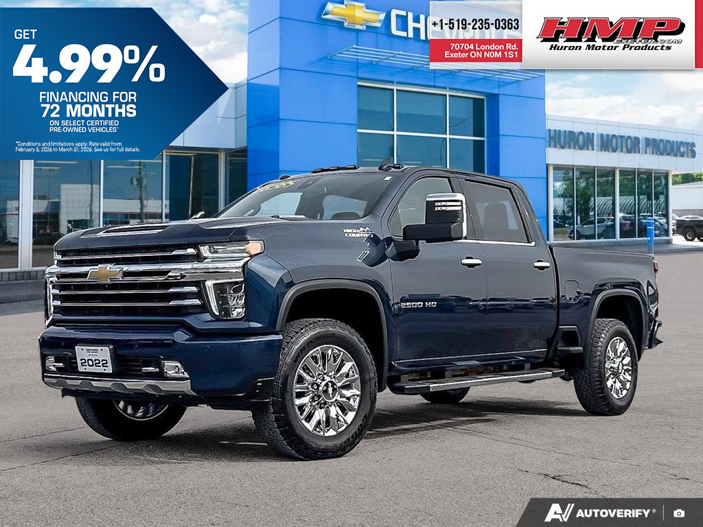 used 2022 Chevrolet Silverado 2500HD car, priced at $69,284