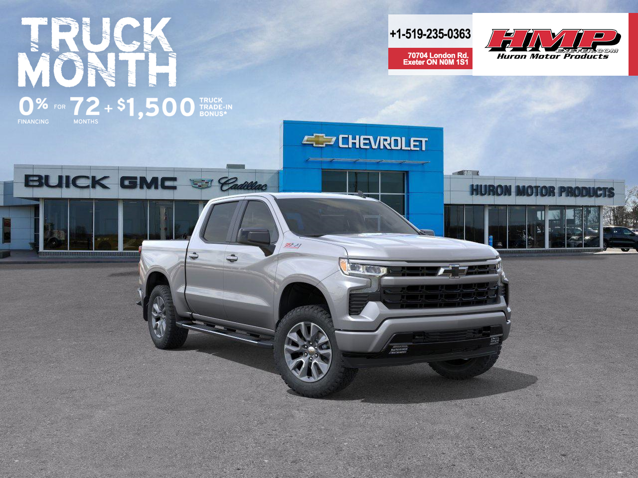 new 2026 Chevrolet Silverado 1500 car, priced at $72,188