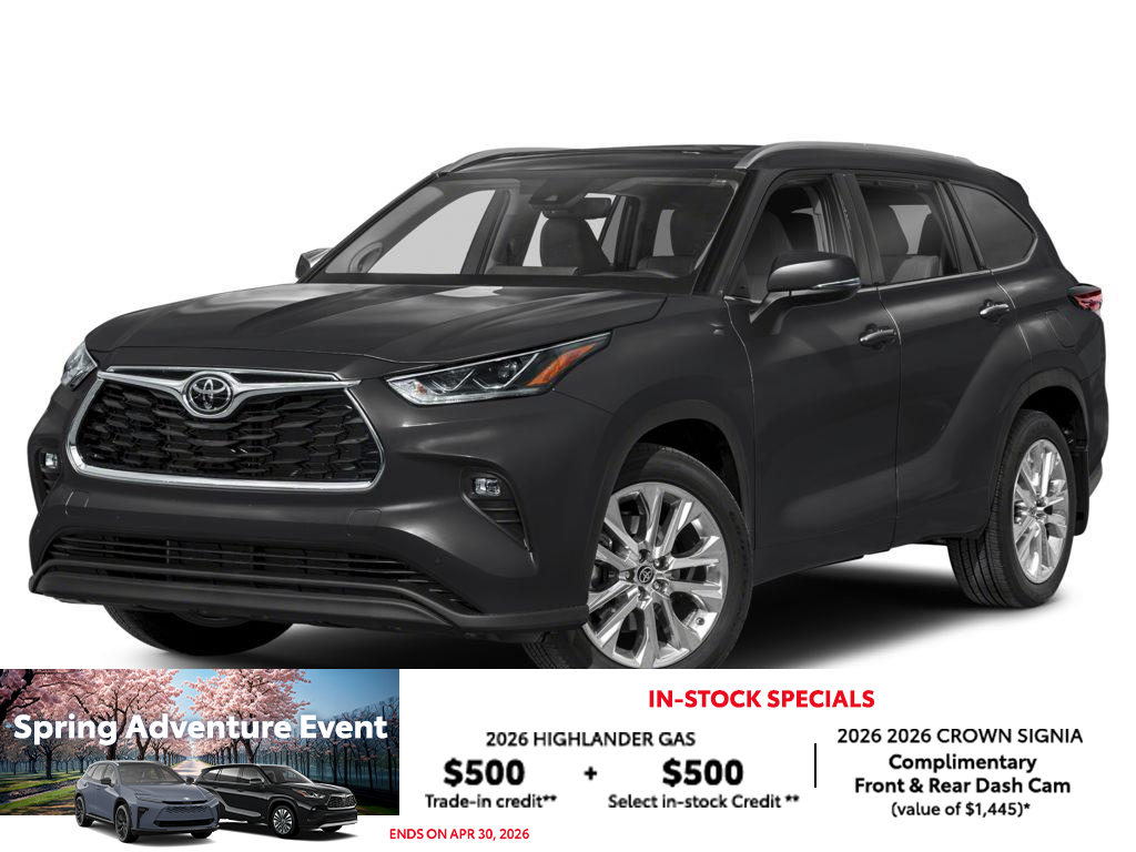 2026 Toyota Highlander Limited AWD